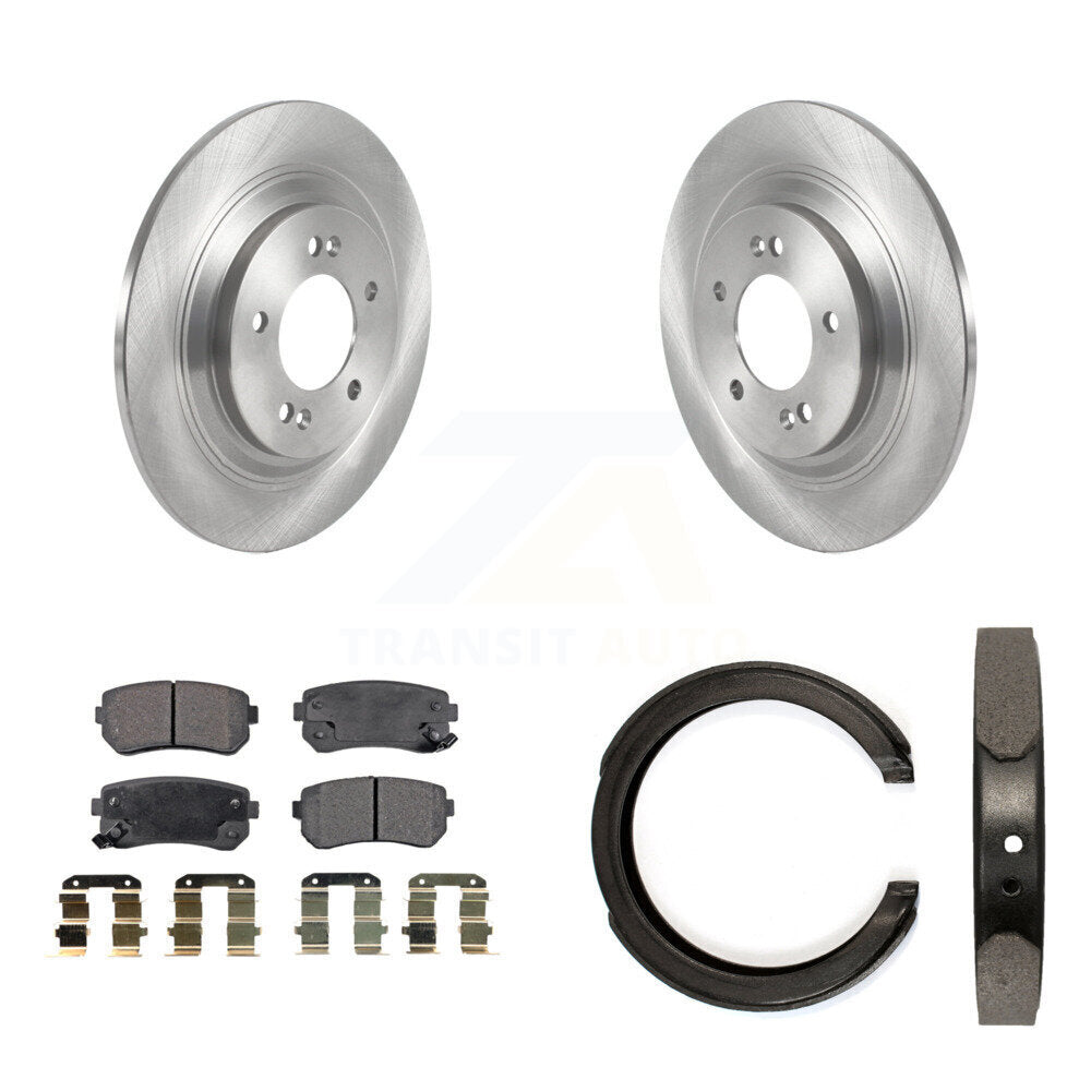 Transit Auto K8F-104543 Disc Brake Kit for 2017 Kia Cadenza - Rear product image