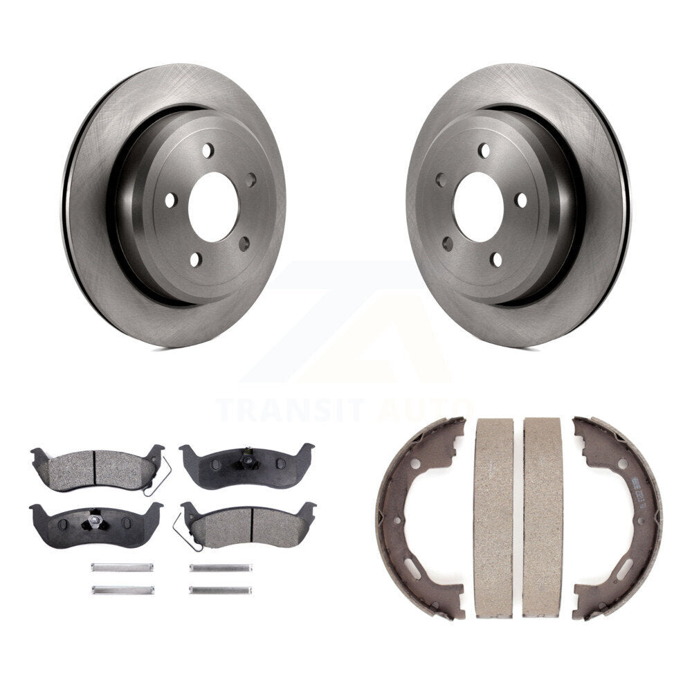 Transit Auto K8F-104549 Disc Brake Kit for 2003-2004 Ford Crown Victoria, Mercury Grand Marquis, Mercury Marauder - Rear product image