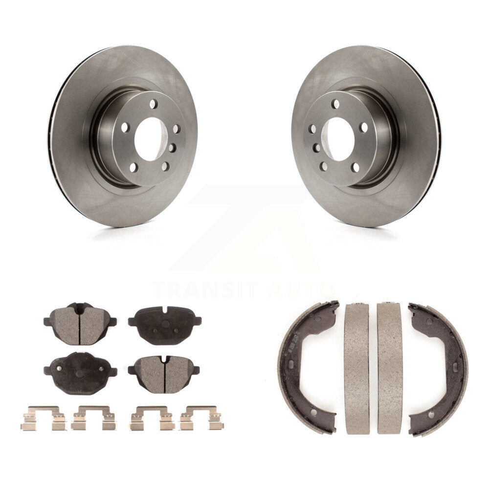 Transit Auto K8F-104552 Disc Brake Kit for 2011 BMW X3 - Rear product image