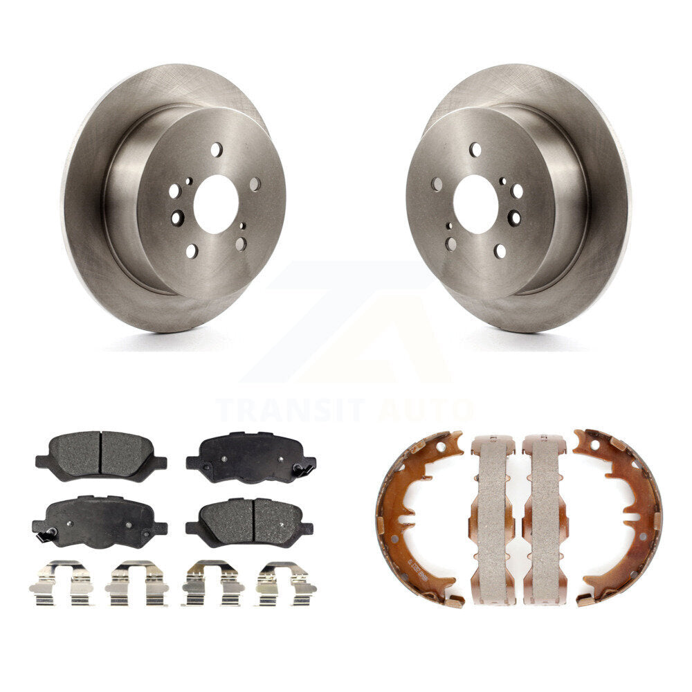 Transit Auto K8F-104553 Disc Brake Kit for 2009-2016 Toyota Venza - Rear product image