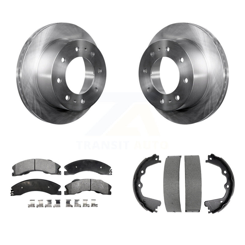 Transit Auto K8F-104562 Disc Brake Kit for 2011-2019 Chevrolet Suburban 3500 HD, Chevrolet Silverado 2500 HD, GMC Sierra 2500 HD - Rear product image