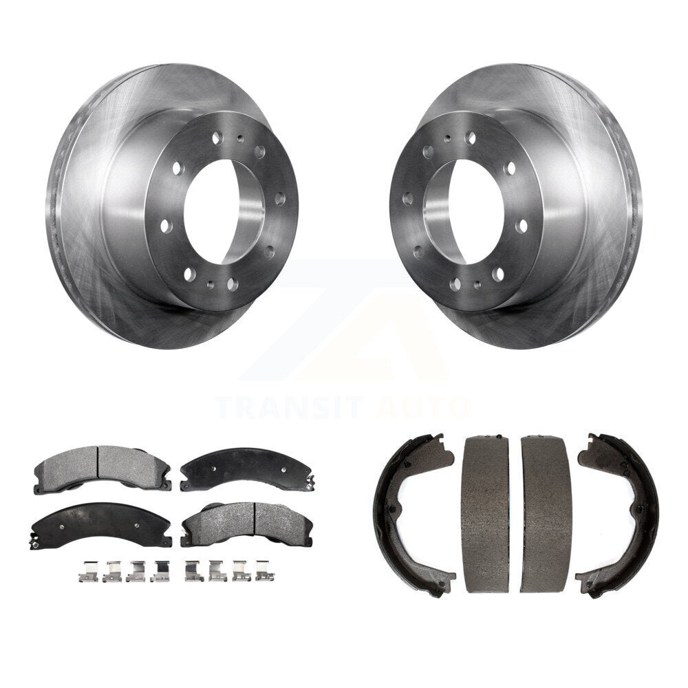 Transit Auto K8F-104563 Disc Brake Kit for 2011-2019 GMC Sierra 2500 HD, Chevrolet Suburban 3500 HD, Chevrolet Silverado 2500 HD - Rear product image