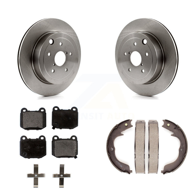 Transit Auto K8F-104567 Disc Brake Kit for 2009-2014 Subaru Impreza - Rear product image