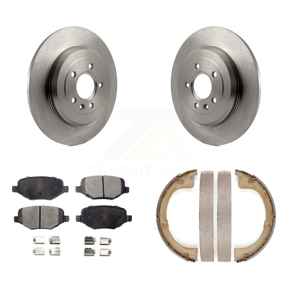 Transit Auto K8F-104577 Disc Brake Kit for 2010-2019 Lincoln MKT - Rear product image