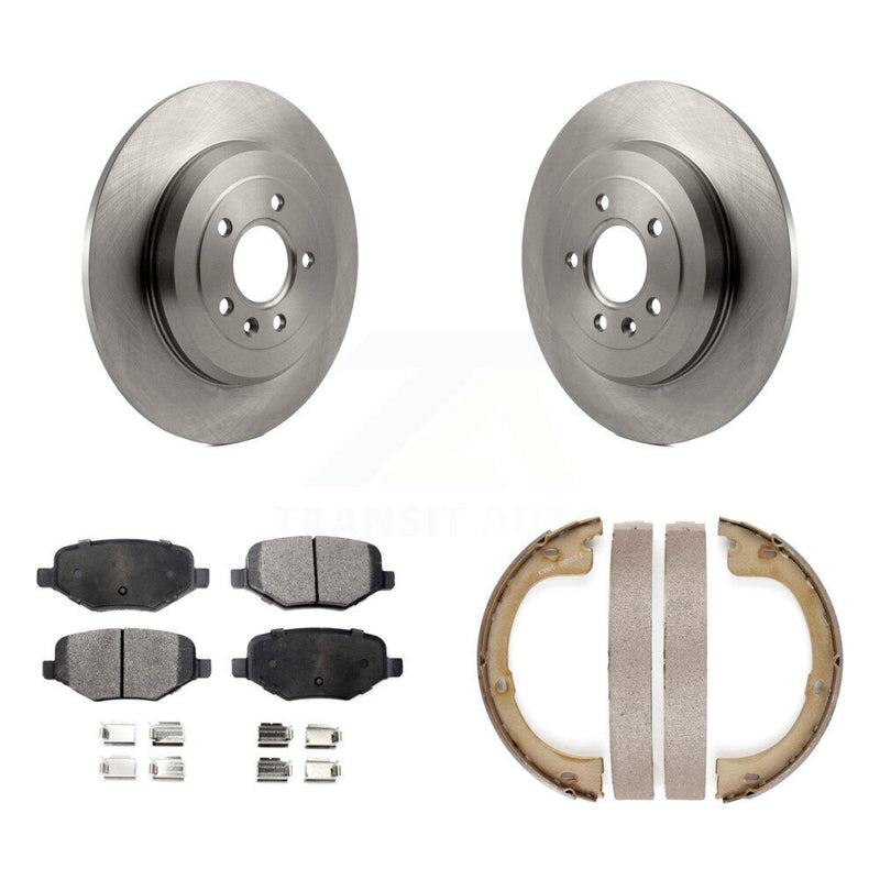 Transit Auto K8F-104577 Disc Brake Kit for 2010-2019 Lincoln MKT - Rear product image
