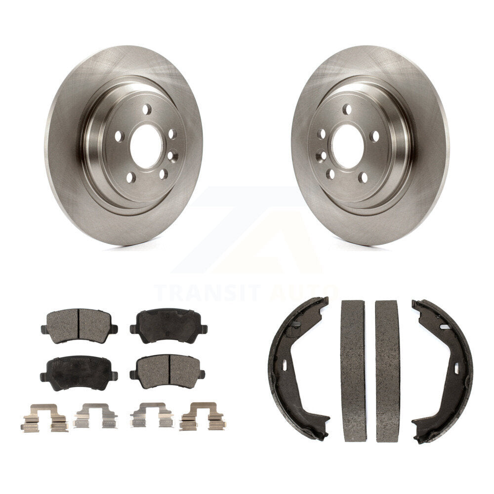 Transit Auto K8F-104579 Disc Brake Kit for 2007-2009 Volvo S80 - Rear product image