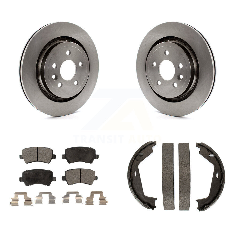 Transit Auto K8F-104580 Disc Brake Kit for 2007-2009 Volvo S80 - Rear product image