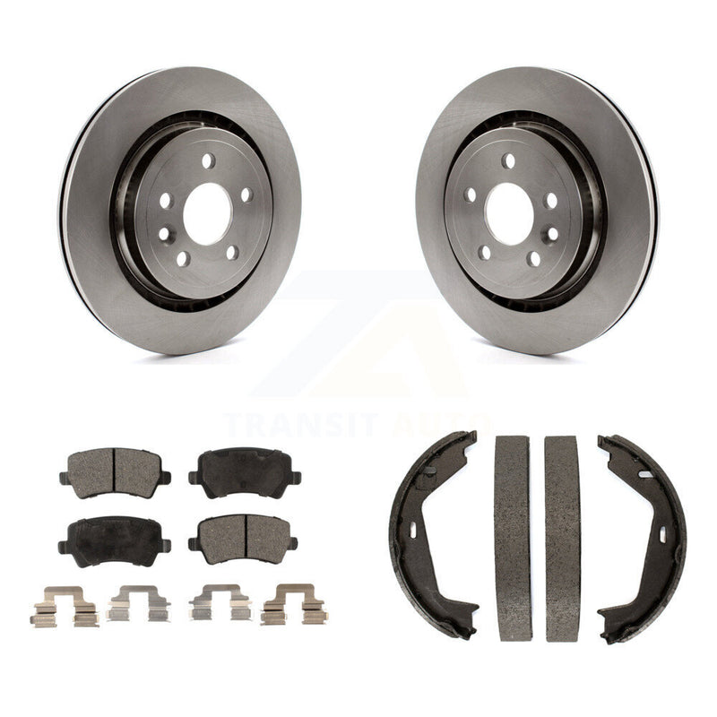Transit Auto K8F-104580 Disc Brake Kit for 2007-2009 Volvo S80 - Rear product image