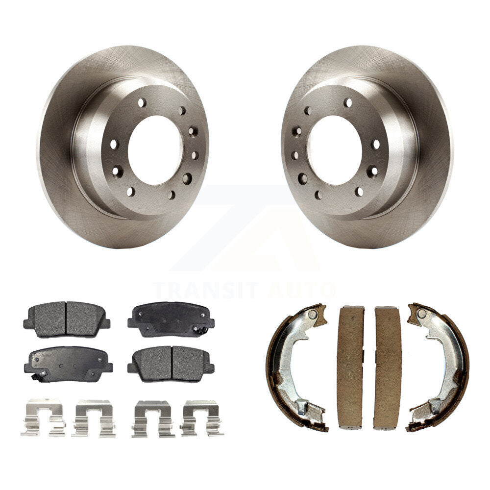Transit Auto K8F-104584 Disc Brake Kit for 2006-2014 Kia Sedona, Hyundai Entourage - Rear product image