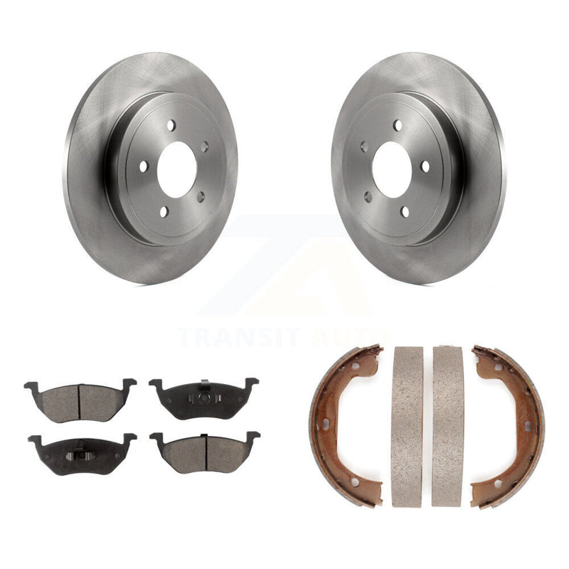 Transit Auto K8F-104586 Disc Brake Kit for 2005-2011 Mazda Tribute, Mercury Mariner, Ford Escape - Rear product image