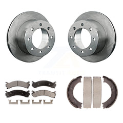 Transit Auto K8F-104600 Disc Brake Kit for 2001-2010 GMC Sierra 3500 HD, Chevrolet Silverado 3500 Classic, Chevrolet Silverado 3500 HD & more - Rear product image