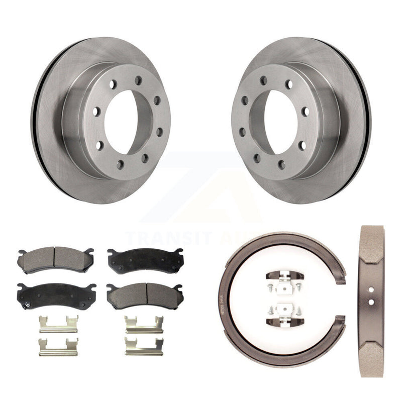 Transit Auto K8F-104604 Disc Brake Kit for 2003-2004 GMC Sierra 2500, GMC Yukon XL 2500 - Rear product image