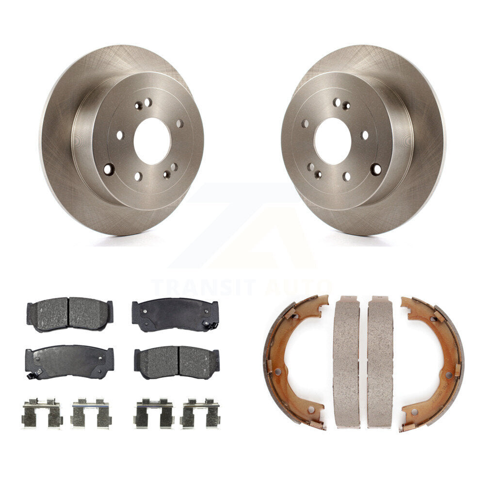 Transit Auto K8F-104611 Disc Brake Kit for 2007-2009 Hyundai Santa Fe - Rear product image