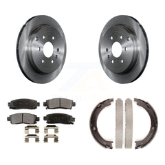 Transit Auto K8F-104612 Disc Brake Kit for 2007-2017 GMC Acadia Limited, Chevrolet Traverse, Buick Enclave & more - Rear product image