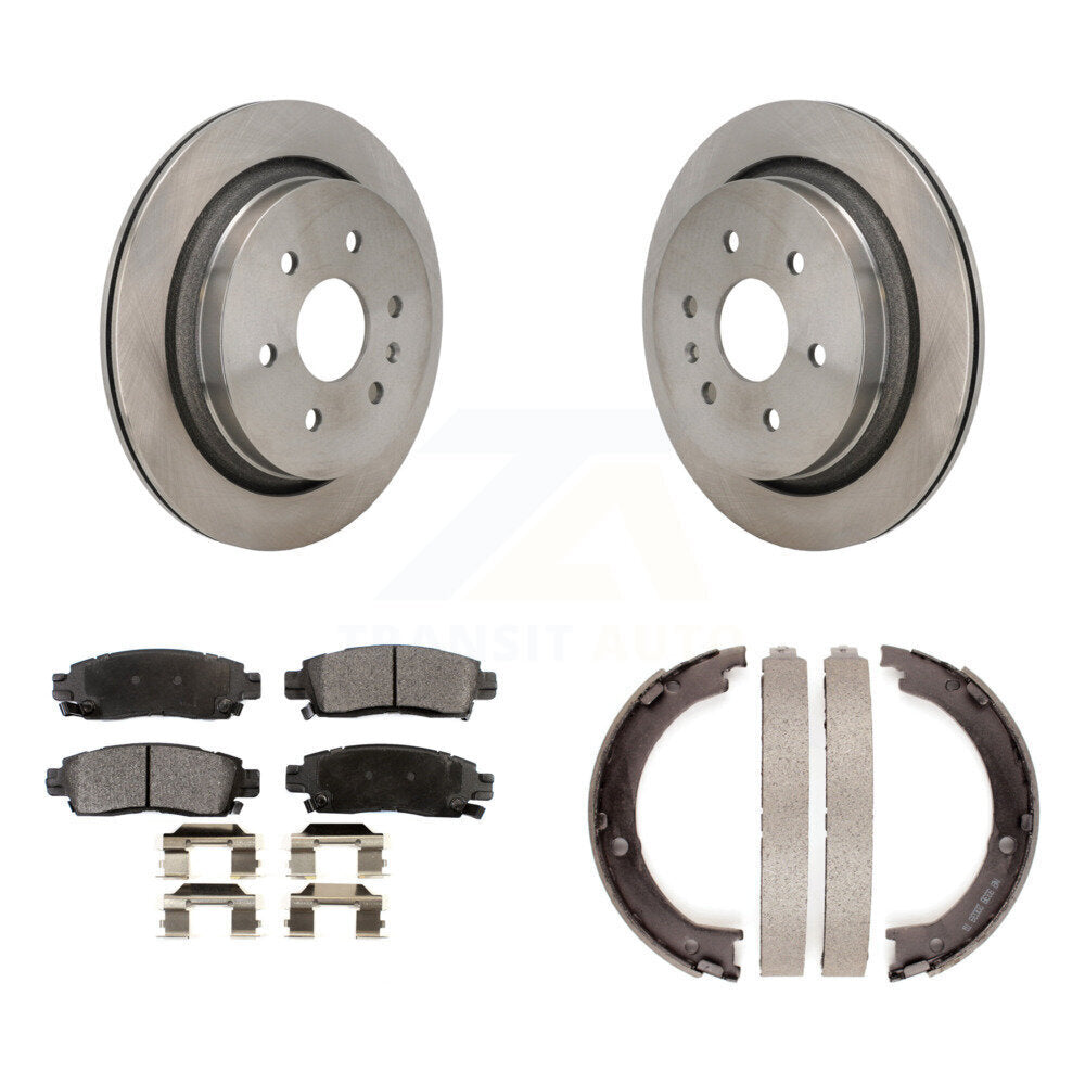 Transit Auto K8F-104614 Disc Brake Kit for 2014-2019 Cadillac XTS - Rear product image