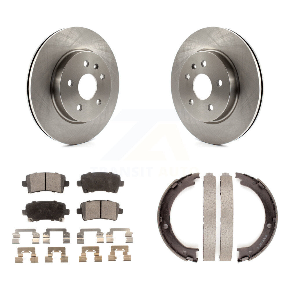 Transit Auto K8F-104615 Disc Brake Kit for 2014-2019 Cadillac XTS - Rear product image