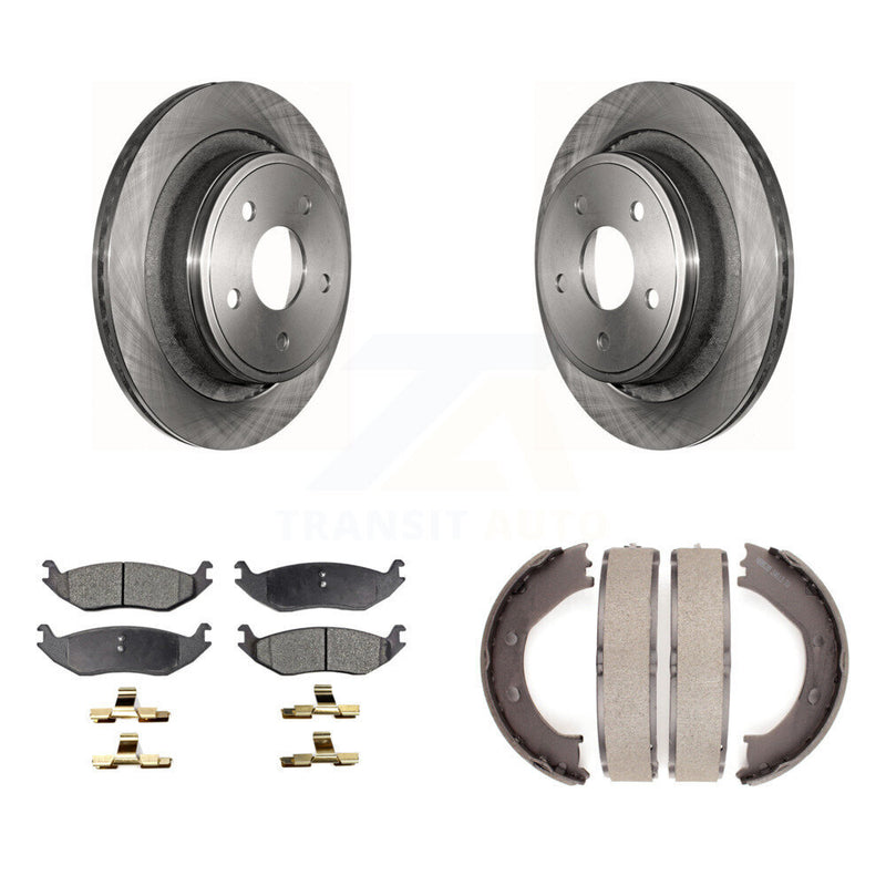 Transit Auto K8F-104618 Disc Brake Kit for 2004-2008 Dodge Ram 1500, Chrysler Aspen, Dodge Durango - Rear product image