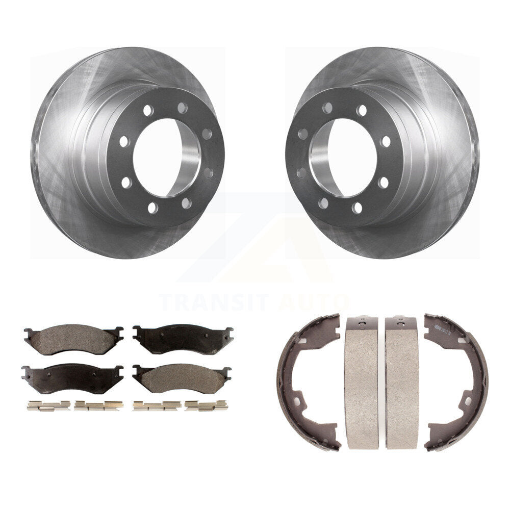Transit Auto K8F-104619 Disc Brake Kit for 2006-2008 Dodge Ram 1500, Dodge Ram 2500, Dodge Ram 3500 - Rear product image