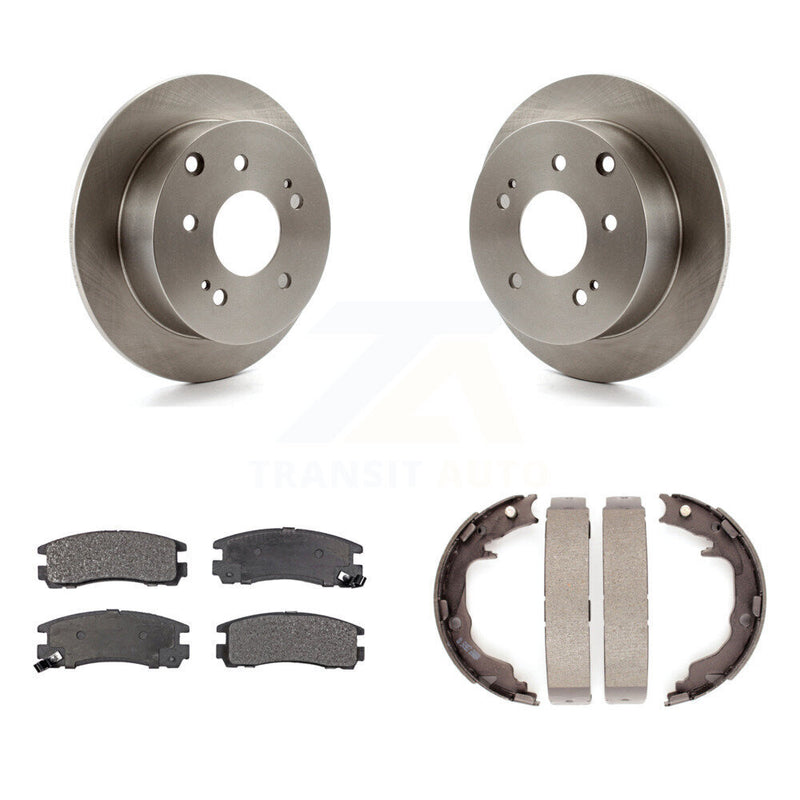 Transit Auto K8F-104624 Disc Brake Kit for 2004-2012 Mitsubishi Galant, Mitsubishi Eclipse - Rear product image