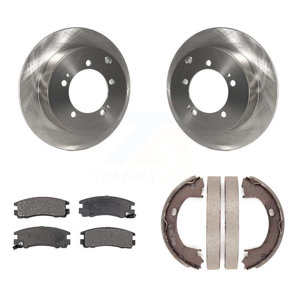 Transit Auto K8F-104626 Disc Brake Kit for 2001-2005 Mitsubishi Eclipse, Dodge Stratus - Rear product image