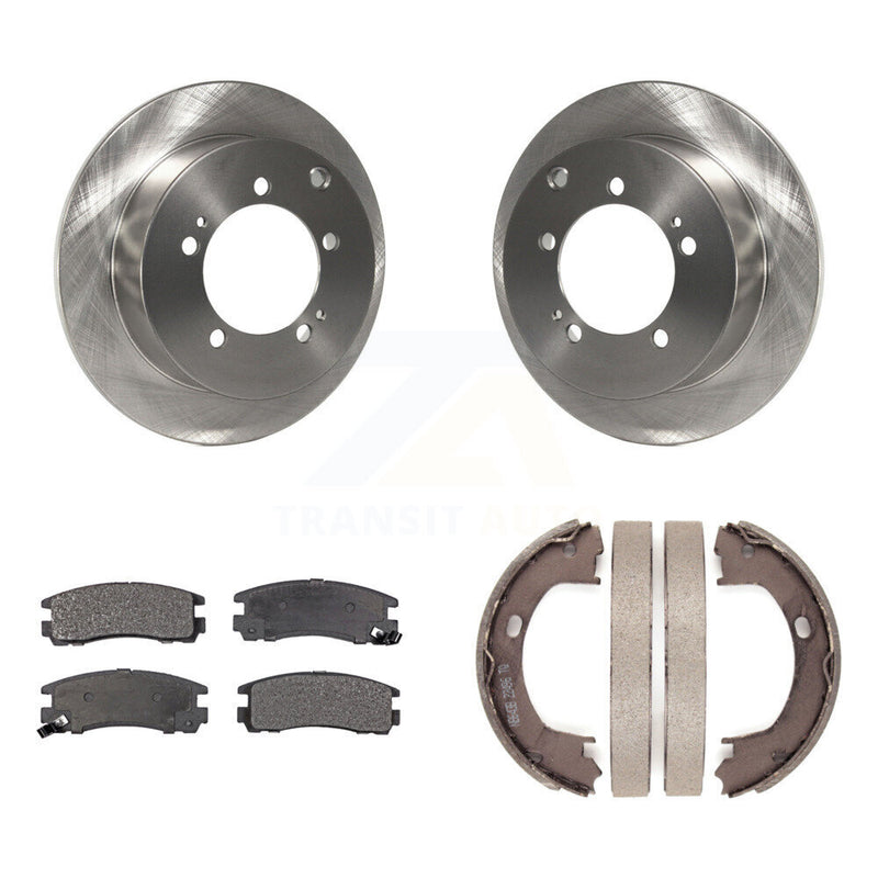 Transit Auto K8F-104626 Disc Brake Kit for 2001-2005 Mitsubishi Eclipse, Dodge Stratus - Rear product image