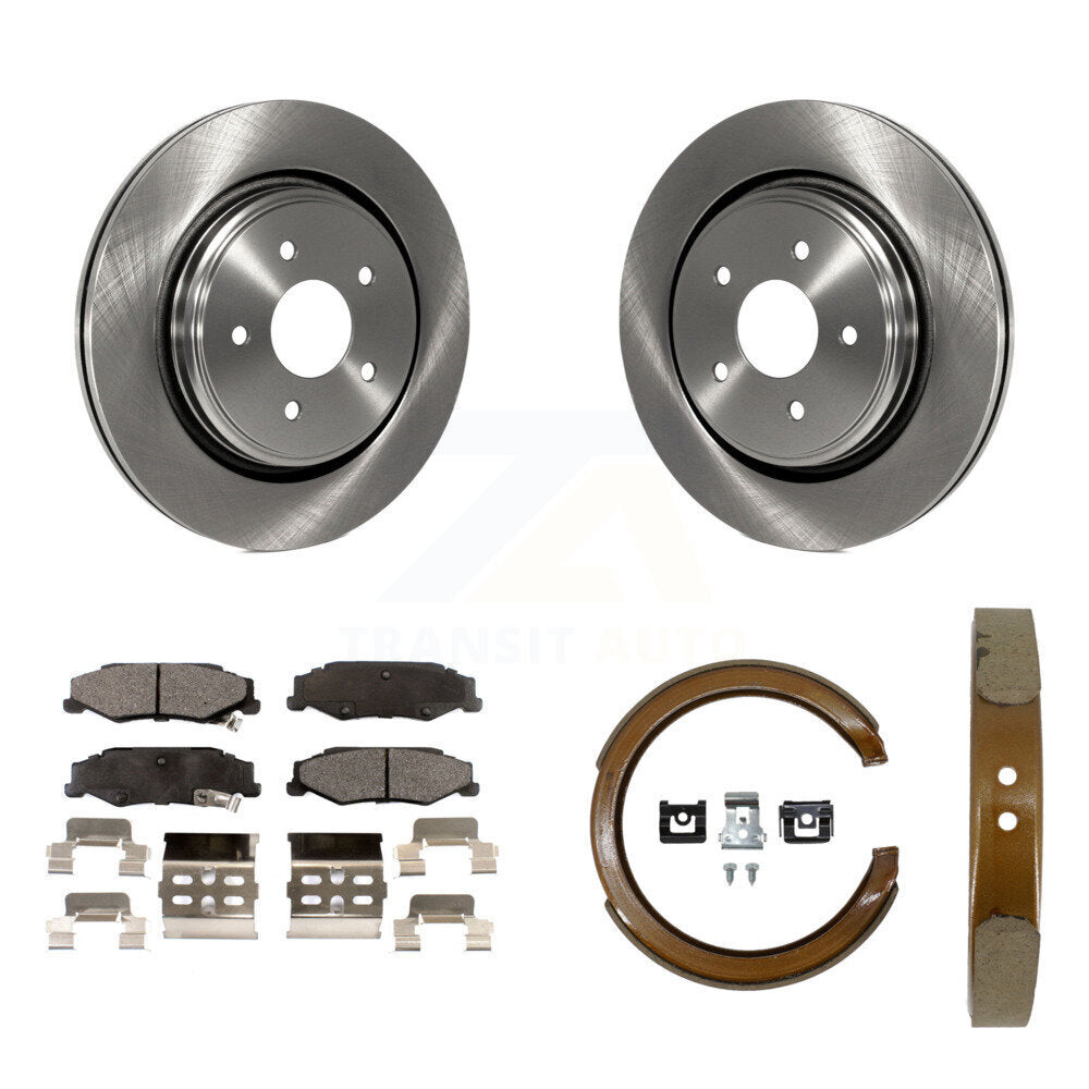 Transit Auto K8F-104629 Disc Brake Kit for 2005-2013 Cadillac XLR, Chevrolet Corvette - Rear product image