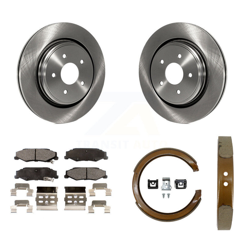 Transit Auto K8F-104629 Disc Brake Kit for 2005-2013 Cadillac XLR, Chevrolet Corvette - Rear product image