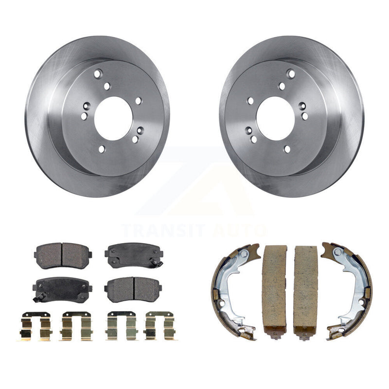 Transit Auto K8F-104630 Disc Brake Kit for 2010-2016 Kia Sportage, Hyundai Tucson - Rear product image