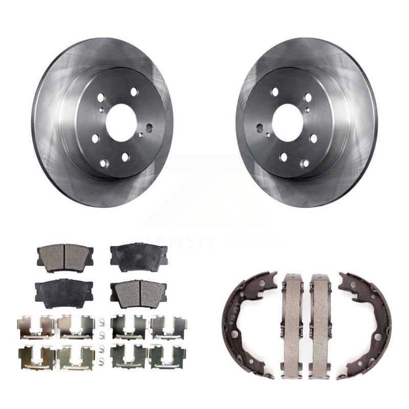 Transit Auto K8F-104636 Disc Brake Kit for 2006-2018 Lexus HS250h, Toyota RAV4 - Rear product image