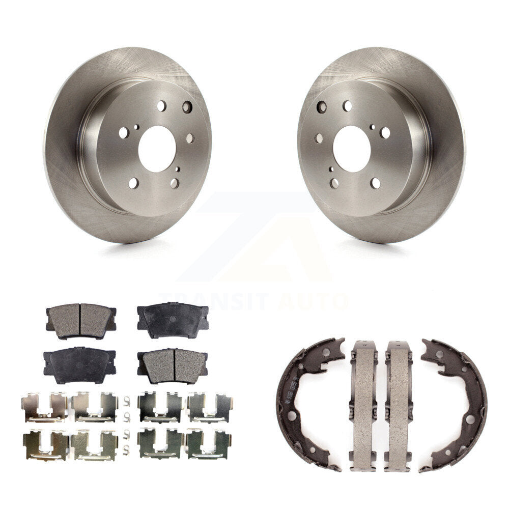 Transit Auto K8F-104637 Disc Brake Kit for 2009-2013 Toyota Matrix, Pontiac Vibe - Rear product image