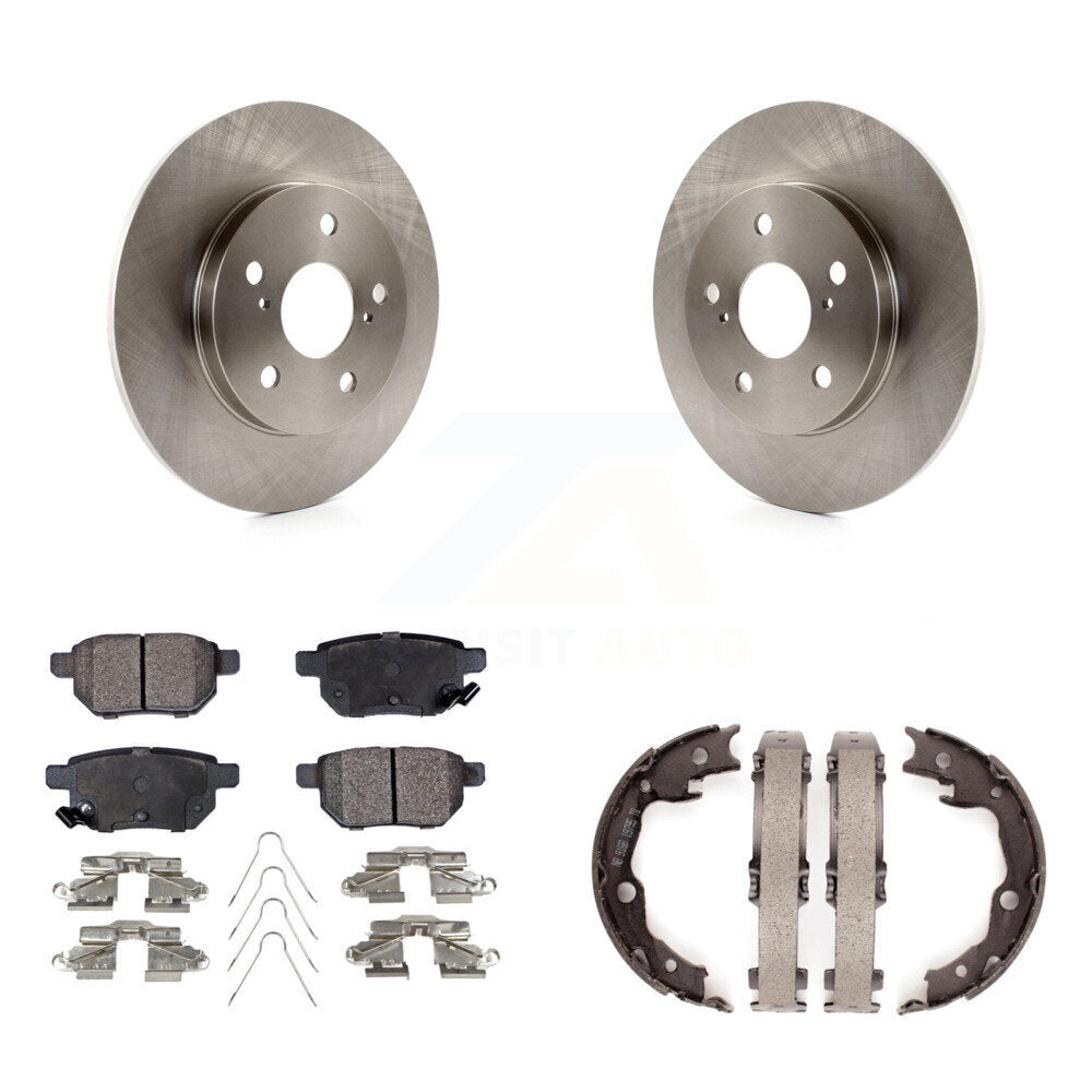 Transit Auto K8F-104638 Disc Brake Kit for 2009-2013 Toyota Matrix, Pontiac Vibe - Rear product image