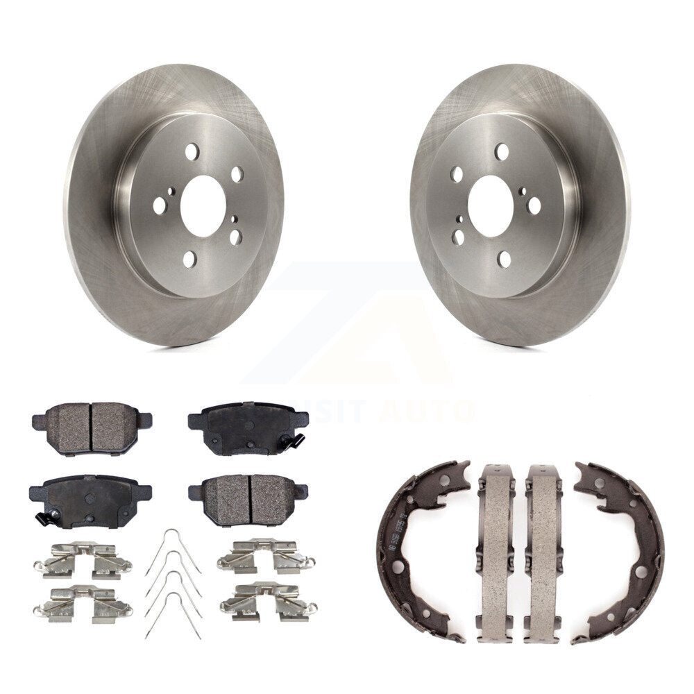 Transit Auto K8F-104639 Disc Brake Kit for 2009-2012 Pontiac Vibe, Toyota Matrix - Rear product image