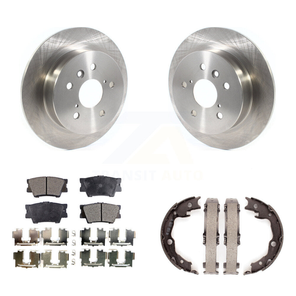 Transit Auto K8F-104640 Disc Brake Kit for 2018-2023 Toyota Camry - Rear product image