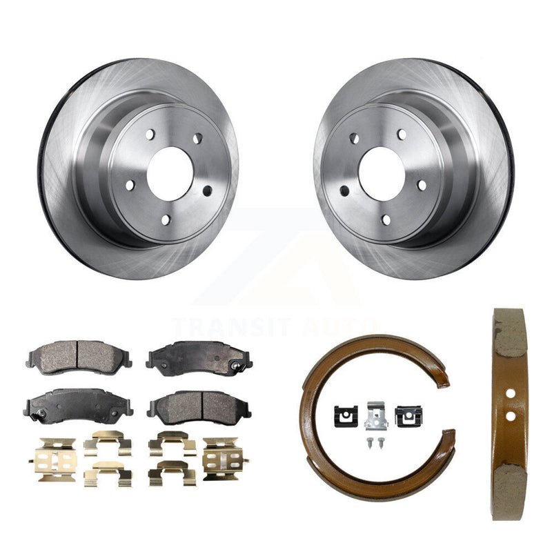 Transit Auto K8F-104643 Disc Brake Kit for 1997-2005 GMC Jimmy, Chevrolet S10, GMC Sonoma & more - Rear product image