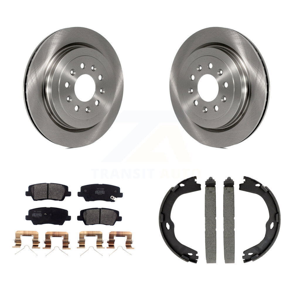 Transit Auto K8F-104650 Disc Brake Kit for 2016-2019 Cadillac ATS - Rear product image