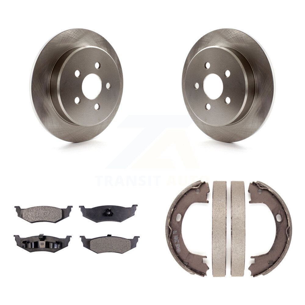 Transit Auto K8F-104653 Disc Brake Kit for 2003-2006 Chrysler PT Cruiser, Dodge Neon - Rear product image