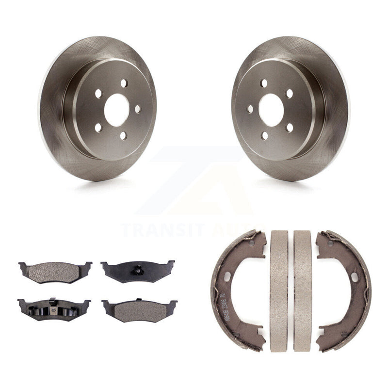 Transit Auto K8F-104653 Disc Brake Kit for 2003-2006 Chrysler PT Cruiser, Dodge Neon - Rear product image