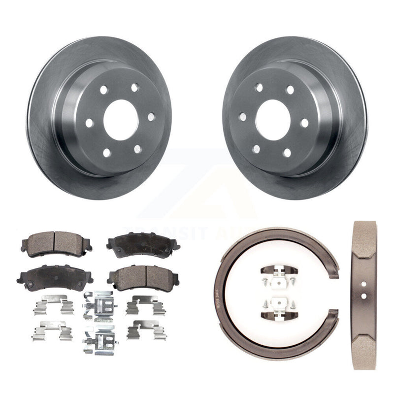 Transit Auto K8F-104663 Disc Brake Kit for 1999-2007 Chevrolet Silverado 1500 Classic, GMC Sierra 1500 Classic, Chevrolet Silverado 1500 & more - Rear product image