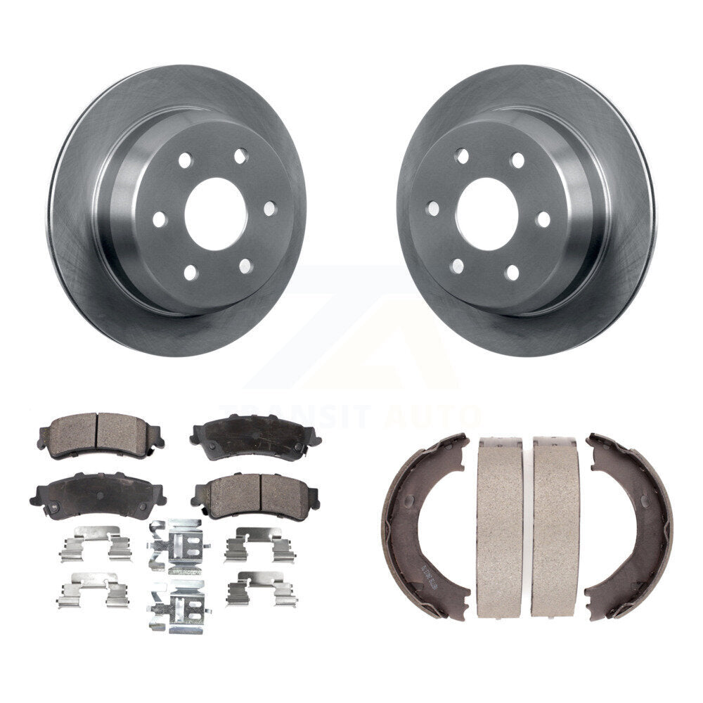 Transit Auto K8F-104665 Disc Brake Kit for 2006 Chevrolet Silverado 1500, GMC Sierra 1500 - Rear product image