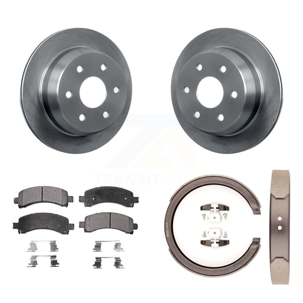 Transit Auto K8F-104666 Disc Brake Kit for 2002 Chevrolet Avalanche 1500, Chevrolet Suburban 1500 - Rear product image