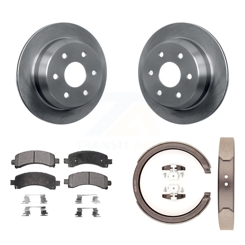 Transit Auto K8F-104666 Disc Brake Kit for 2002 Chevrolet Avalanche 1500, Chevrolet Suburban 1500 - Rear product image