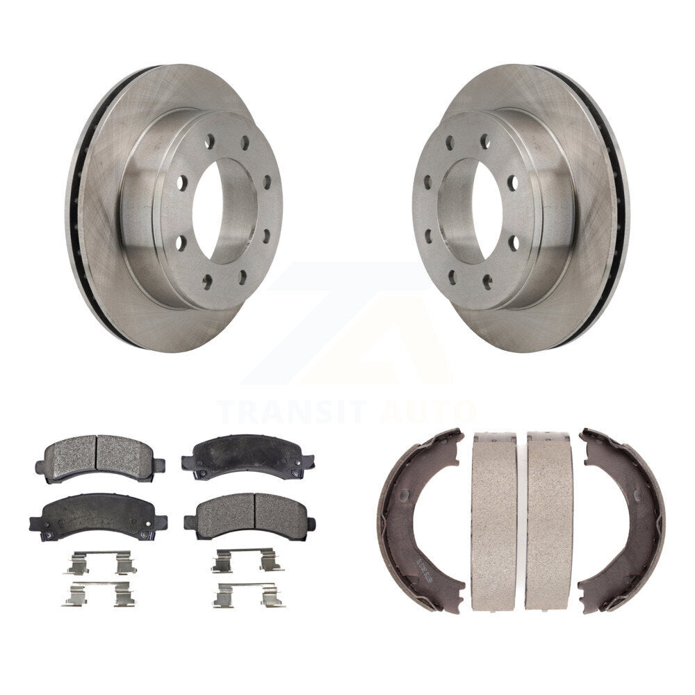 Transit Auto K8F-104670 Disc Brake Kit for 2003-2008 Chevrolet Express 2500, GMC Savana 2500 - Rear product image