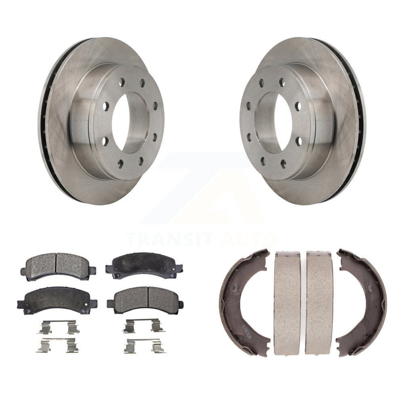 Transit Auto K8F-104670 Disc Brake Kit for 2003-2008 Chevrolet Express 2500, GMC Savana 2500 - Rear product image
