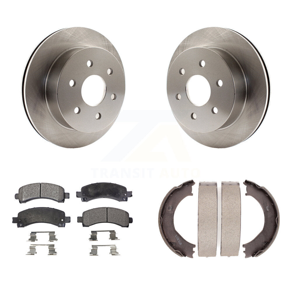 Transit Auto K8F-104671 Disc Brake Kit for 2003-2006 GMC Savana 2500, Chevrolet Express 2500 - Rear product image