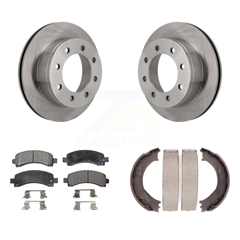 Transit Auto K8F-104672 Disc Brake Kit for 2003-2008 Chevrolet Express 2500, GMC Savana 2500, GMC Savana 3500 & more - Rear product image