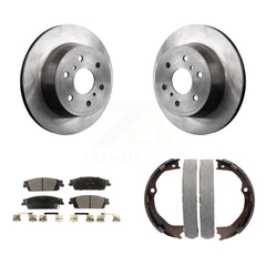 Transit Auto K8F-104676 Disc Brake Kit for 2014-2020 Chevrolet Suburban, Chevrolet Silverado 1500 LD, GMC Sierra 1500 Limited & more - Rear product image