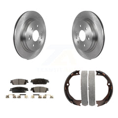 Transit Auto K8F-104678 Disc Brake Kit for 2019 Chevrolet Silverado 1500 LD, GMC Sierra 1500 Limited - Rear product image