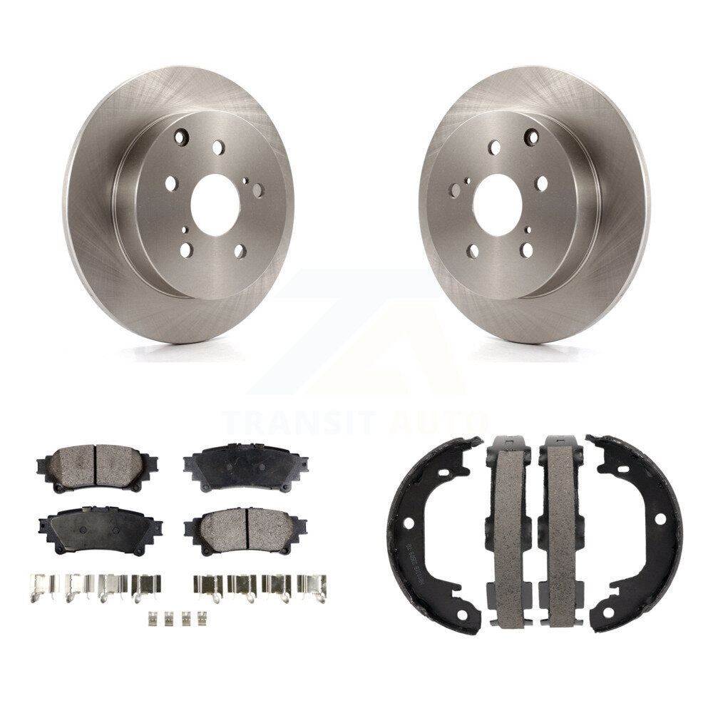 Transit Auto K8F-104684 Disc Brake Kit for 2012-2020 Toyota Mirai, Toyota Prius V - Rear product image