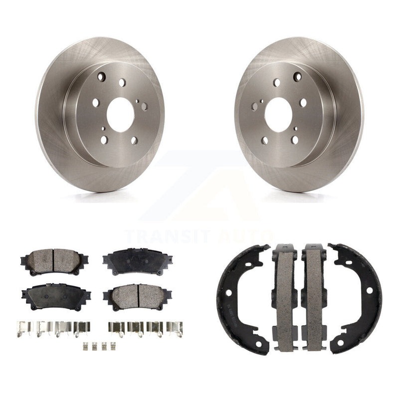 Transit Auto K8F-104684 Disc Brake Kit for 2012-2020 Toyota Mirai, Toyota Prius V - Rear product image