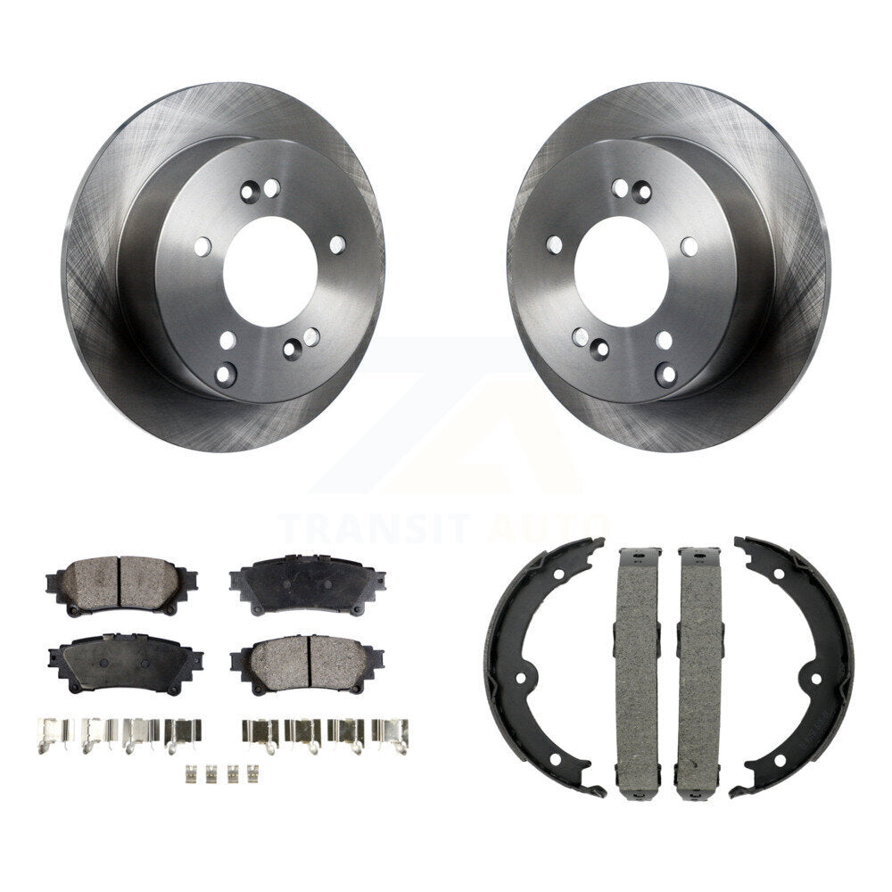 Transit Auto K8F-104685 Disc Brake Kit for 2014-2015 Lexus IS250 - Rear product image